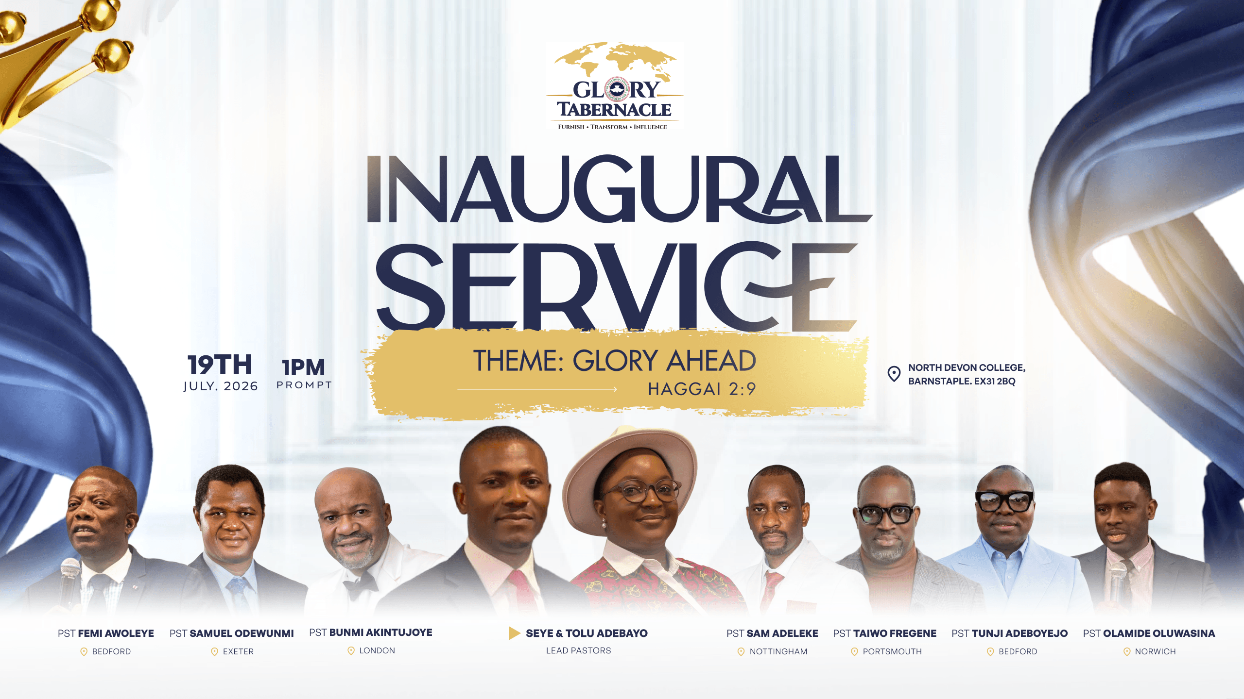 Our Inaugural Service